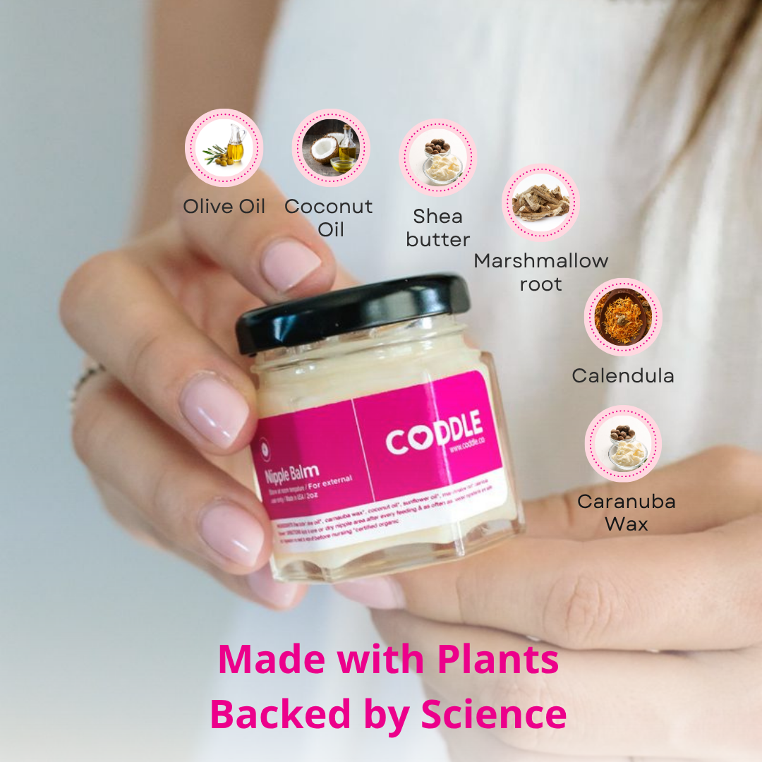 Organic Care for Nursing Moms | Breastfeeding Nipple Balm