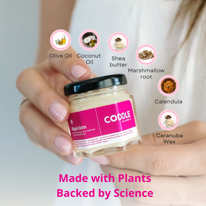 Organic Care for Nursing Moms | Breastfeeding Nipple Balm