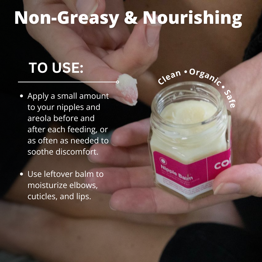 Organic Care for Nursing Moms | Breastfeeding Nipple Balm