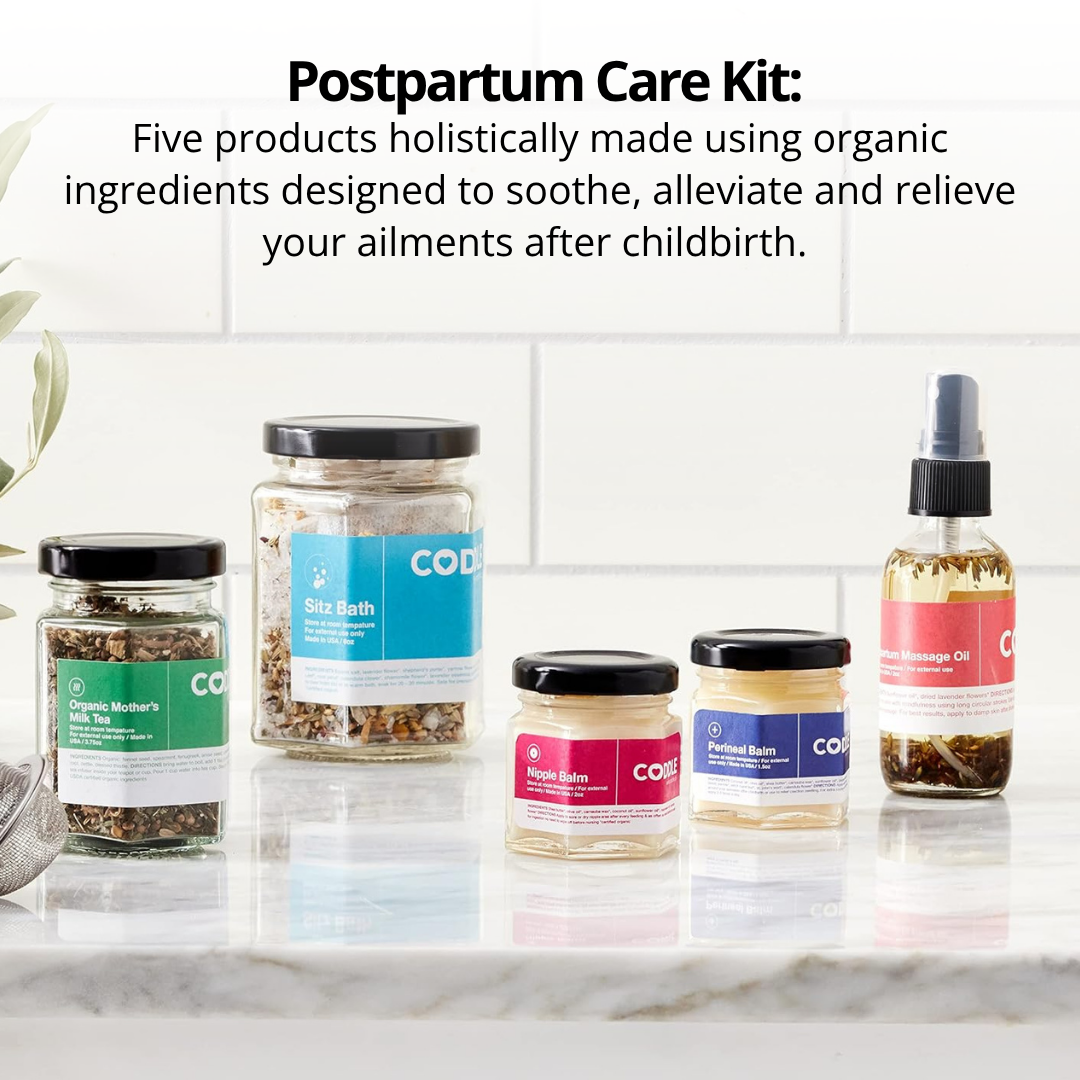 Postpartum Care Essentials for Relief, Healing & Support