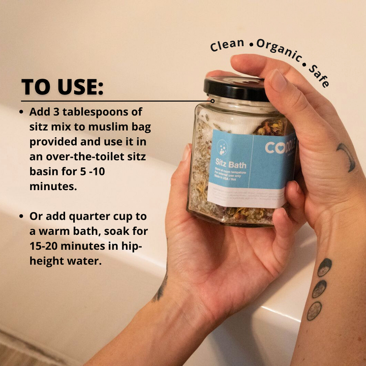 Postpartum Sitz Bath for Soothing Comfort & Recovery