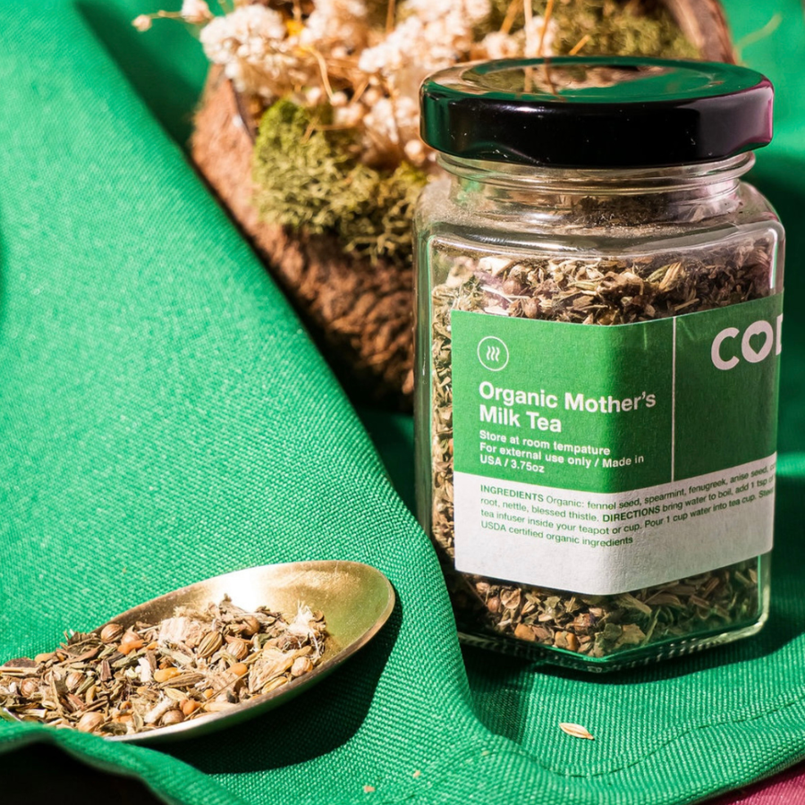 CODDLE Organic Mother's Milk Tea for Lactation Support 