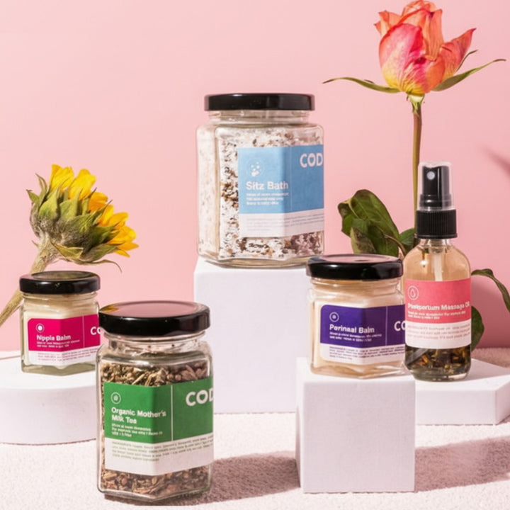 CODDLE postpartum recovery care kit