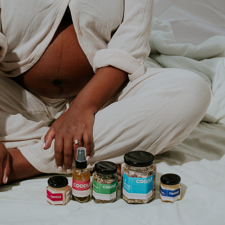 CODDLE postpartum care kit of products